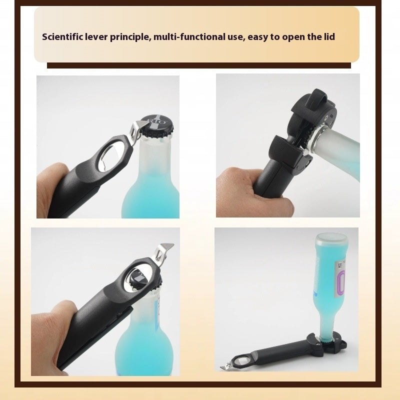 Multifunctional Retractable Bottle Opener